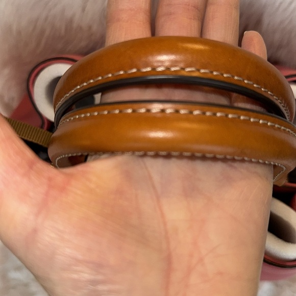 Dooney & Bourke Large Barlow in Bubble Gum - Picture 12 of 16